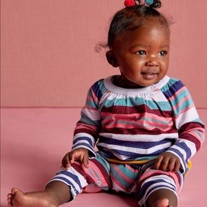 🔥3/$20🔥 Tea Collection Striped Long Romper